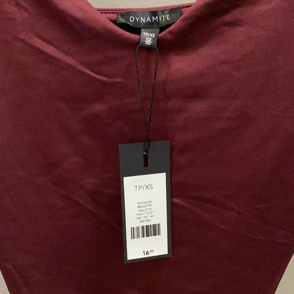 dynamite bralette cropped top - Picture 2 of 3